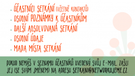 networkingová setkání (Podnikejte v Příbrami, Podnikejte v Praze)