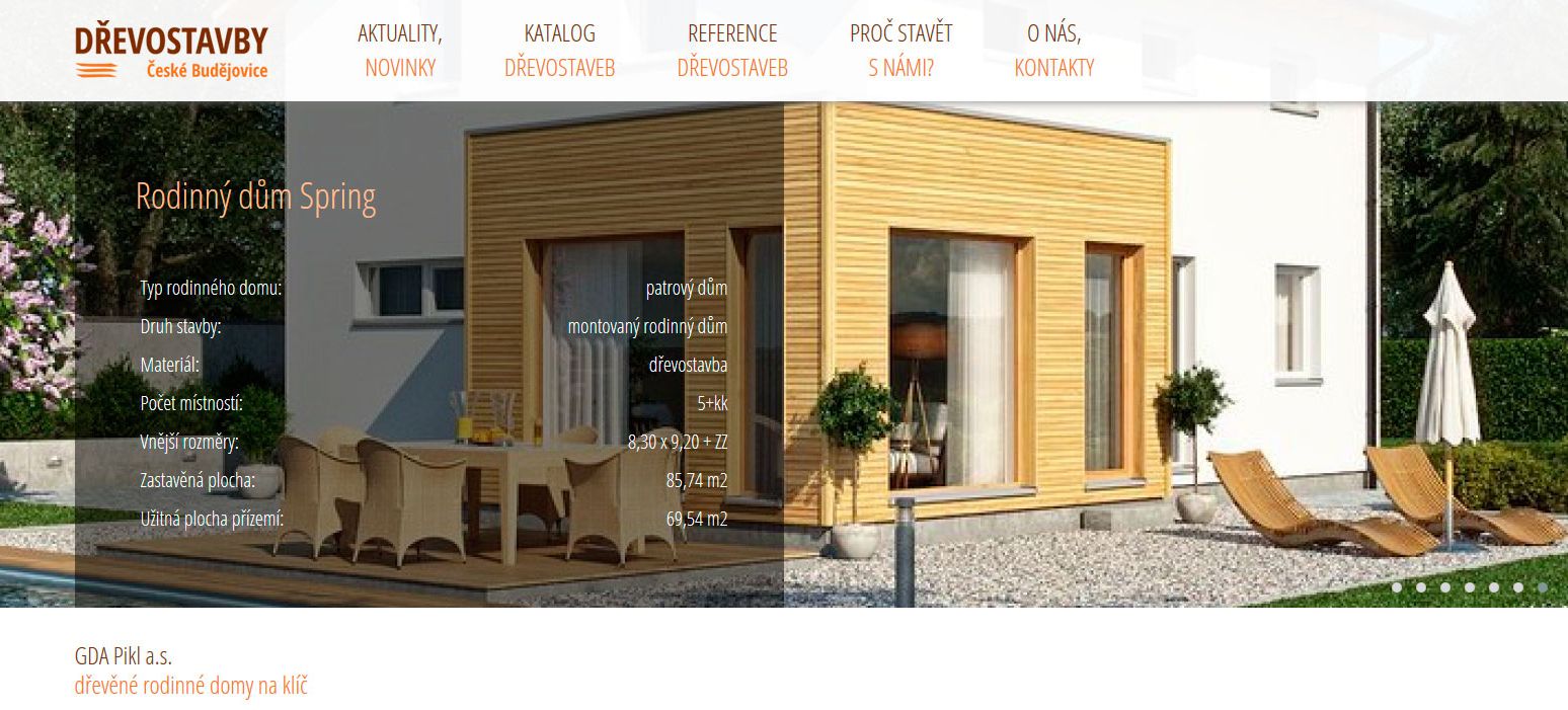 Dřevostavby České Budějovice ....... reference KAO.cz