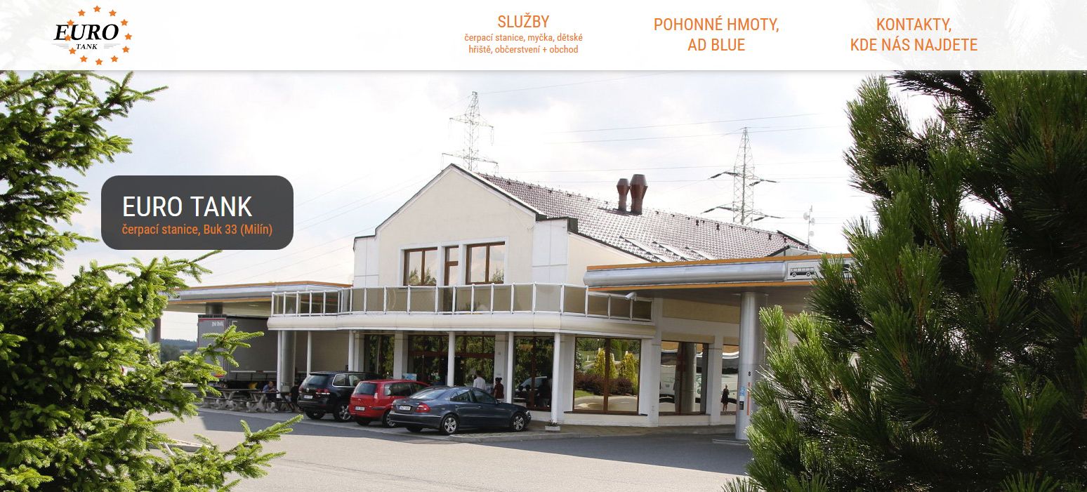 EURO TANK - čerpací stanice ....... reference KAO.cz