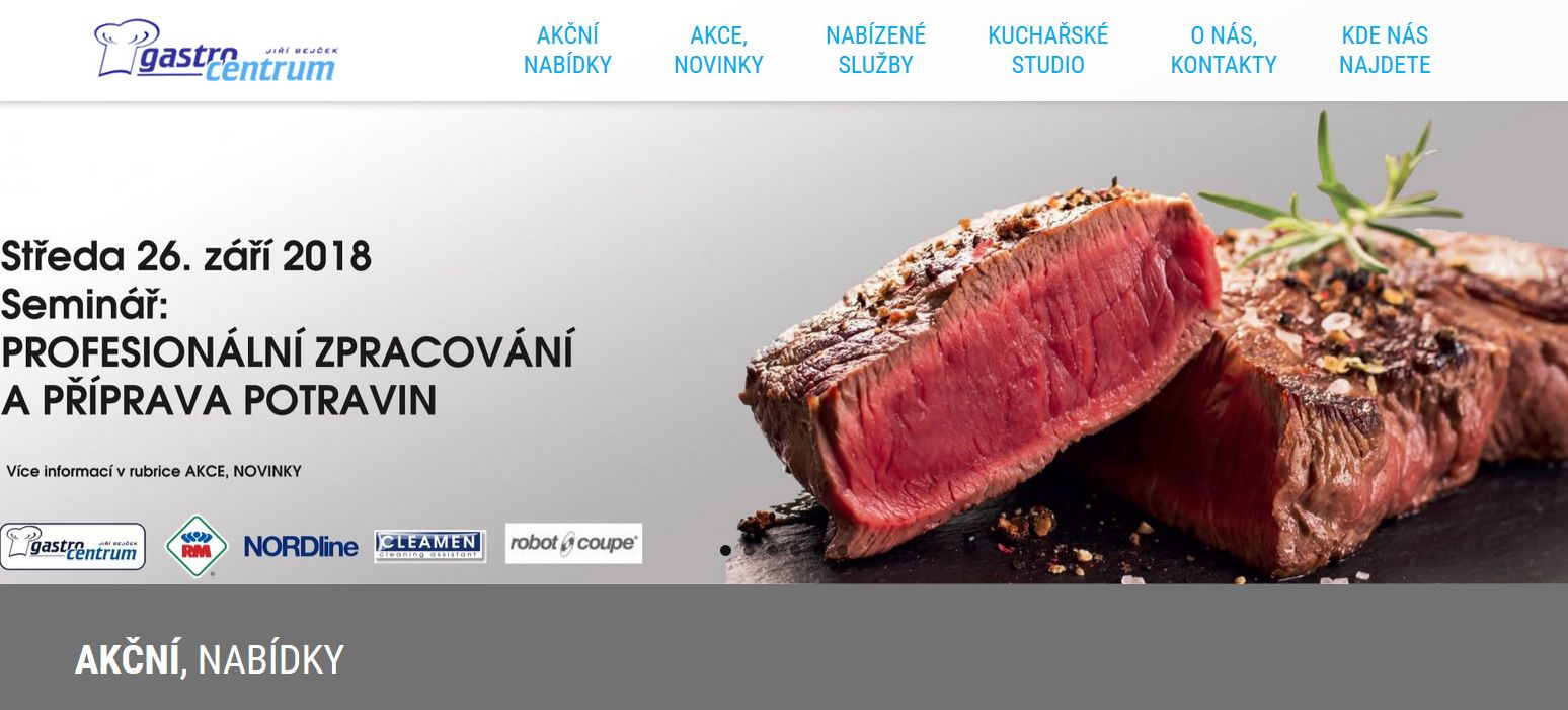 GASTRO CENTRUM Příbram (Jiří Bejček) ....... reference KAO.cz