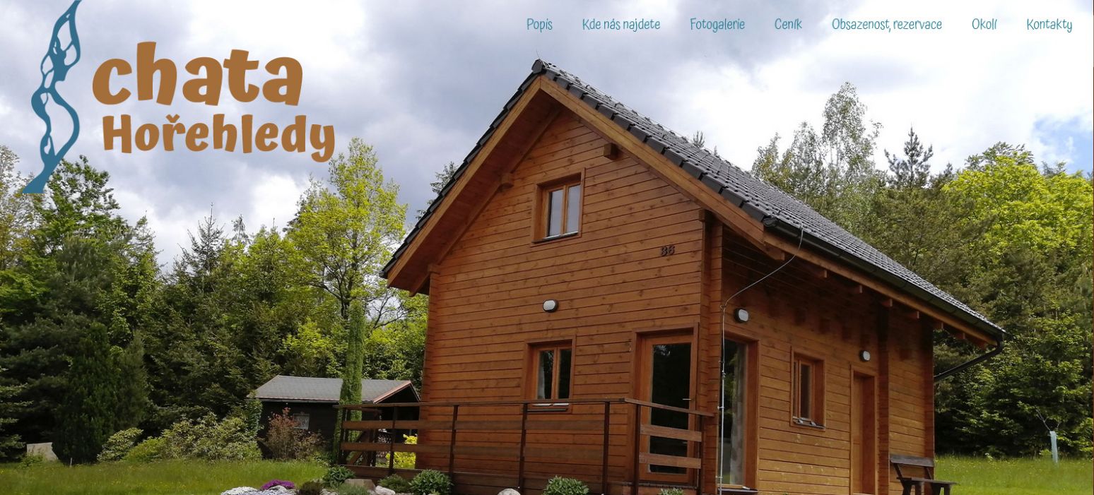 Chata Hořehledy ....... reference KAO.cz
