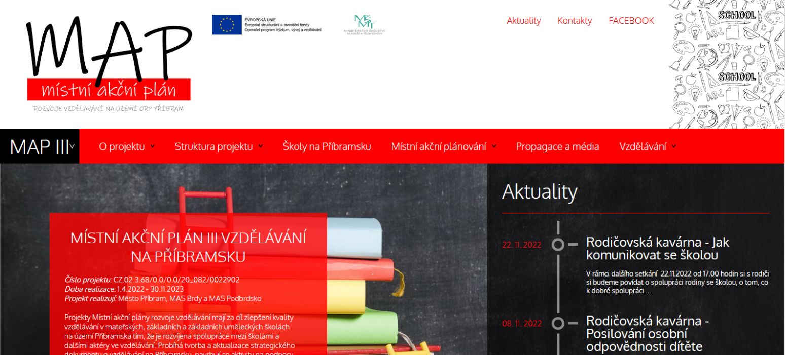 MAP Příbram ....... reference KAO.cz