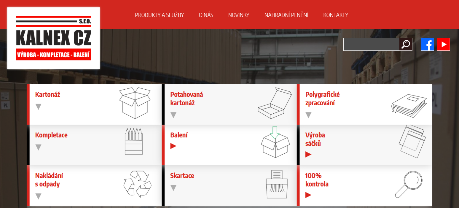 KALNEX CZ ....... reference KAO.cz