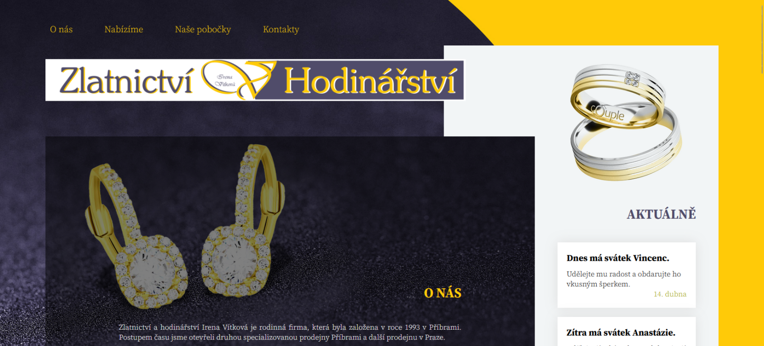 Zlatnictví Vítková ....... reference KAO.cz